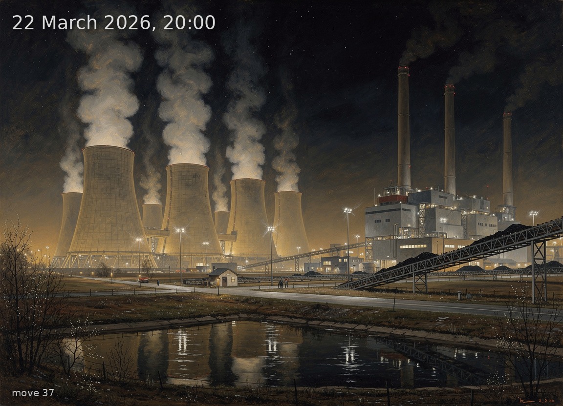 Grid Poet — 22 March 2026, 20:00